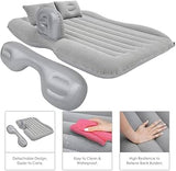 Portable inflatable car back seat bed