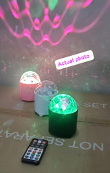 RECHARGEABLE Portable controlled bluetooth speaker mini music magic lamp 6w
