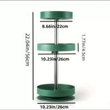 3 Tier rotating shelving