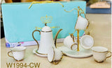 Fine ceramic 9pc tea set