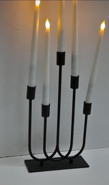 Classic 5 in 1 Metallic Candle Holder