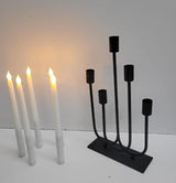 Classic 5 in 1 Metallic Candle Holder