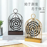 New Mosquito Coil Holder Bird Cage Shape