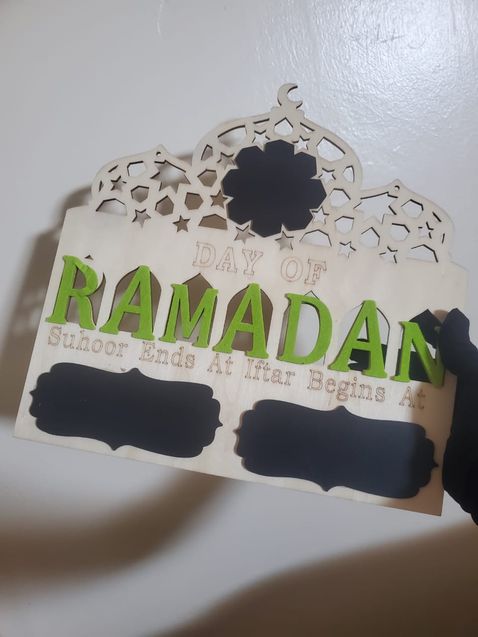 Days of Ramadan/ Suhoor- Iftar Timetable