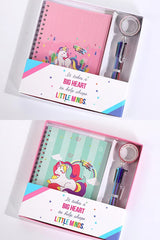 3 in1 Unicorn Notebook