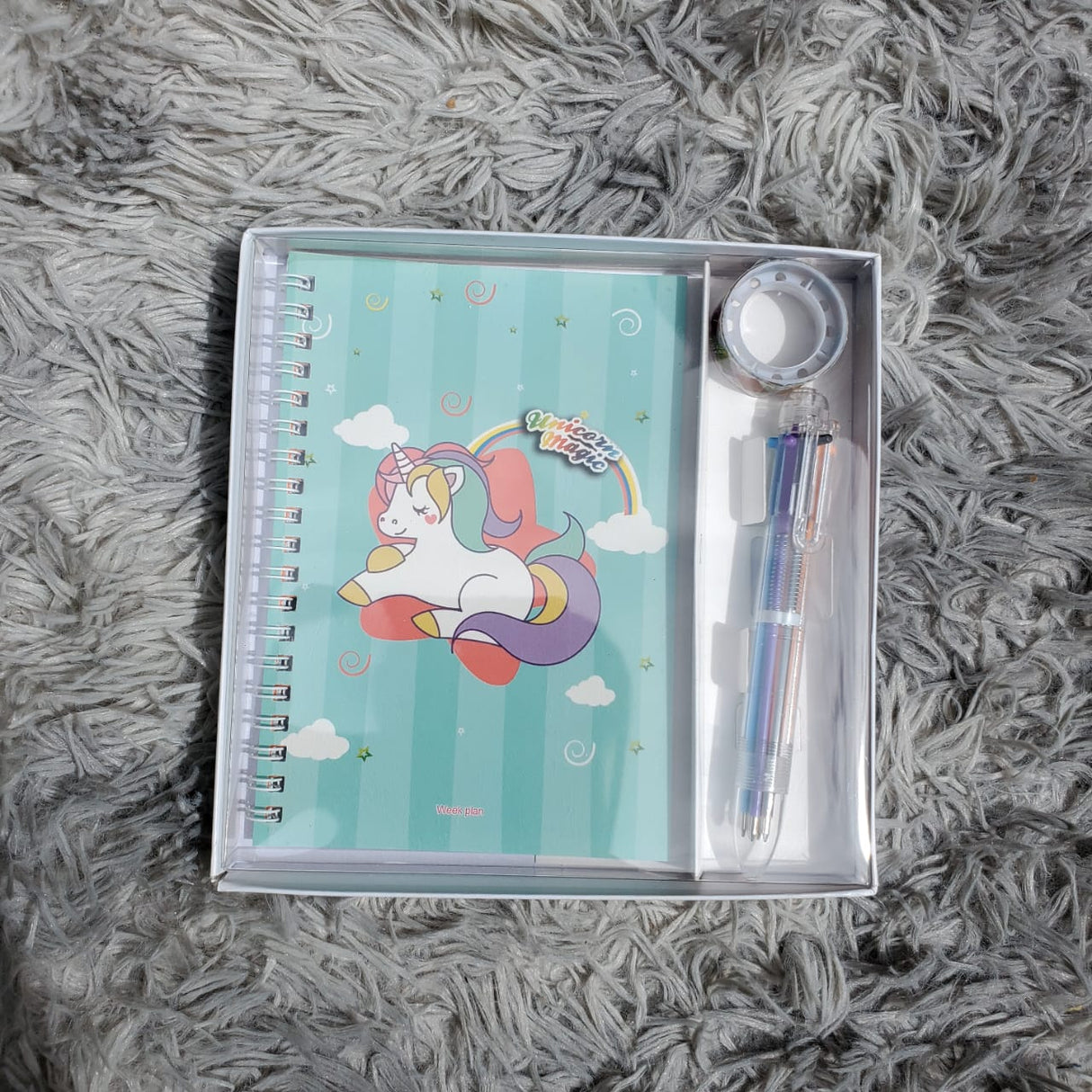 3 in1 Unicorn Notebook