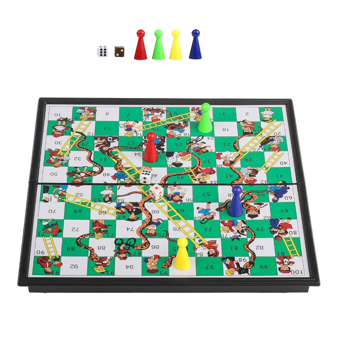 Snake and Ladder Magnetic Gameboard