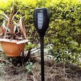 SOLAR FLAME  GARDEN LIGHTS.