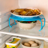 Multifunctional serving tray, or fridge/ Microwave placement rack organizer