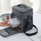 Hot Lunch Set: Sensan 800ml Thermos Food Flask and 2 Compartment Insulated Bag