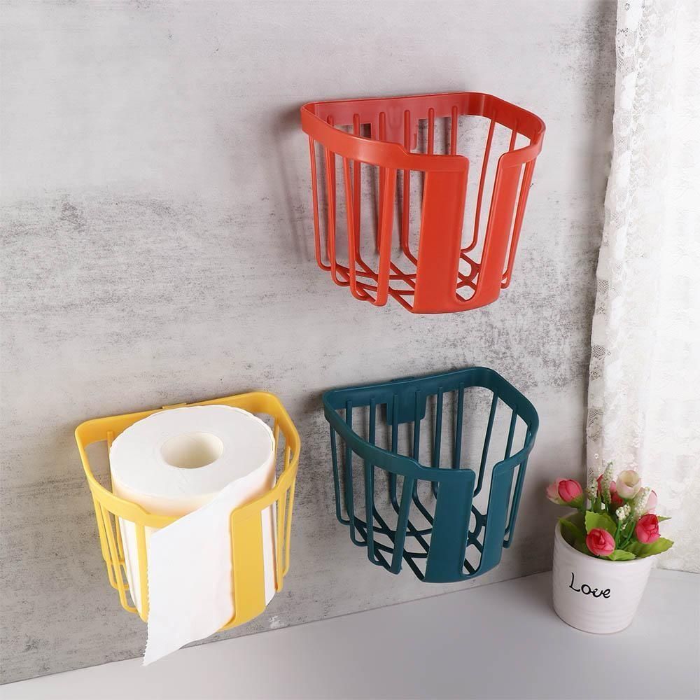 Punch-Free Toilet Paper Holder