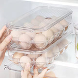 16 Grid Egg Holder with handle & Lid