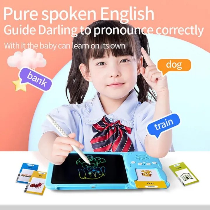 EchoPad card reader 8 inch LCD kids writing board screen