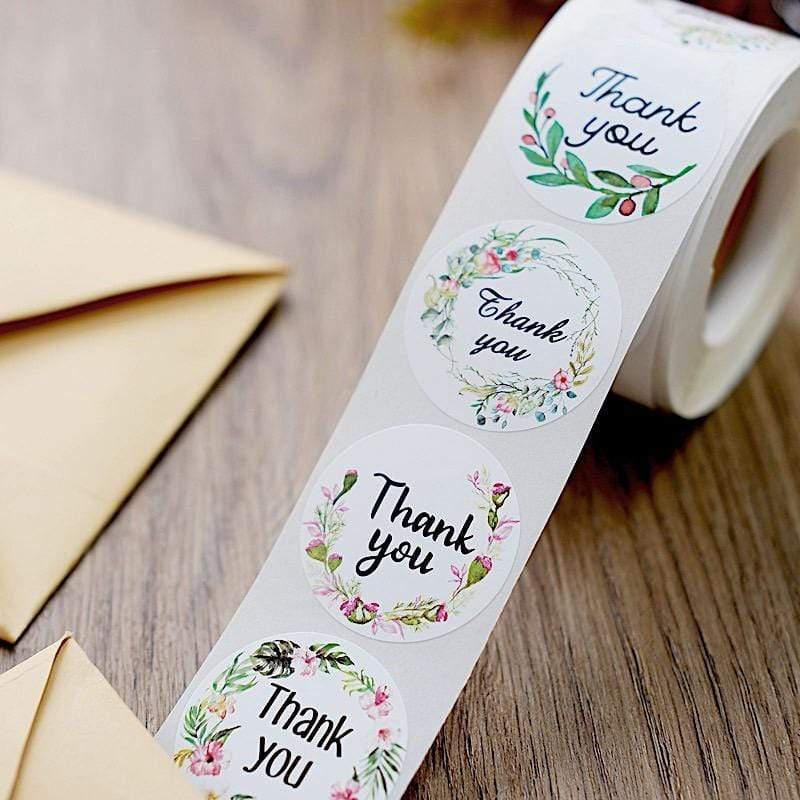 Thank You Sticker notes roll
