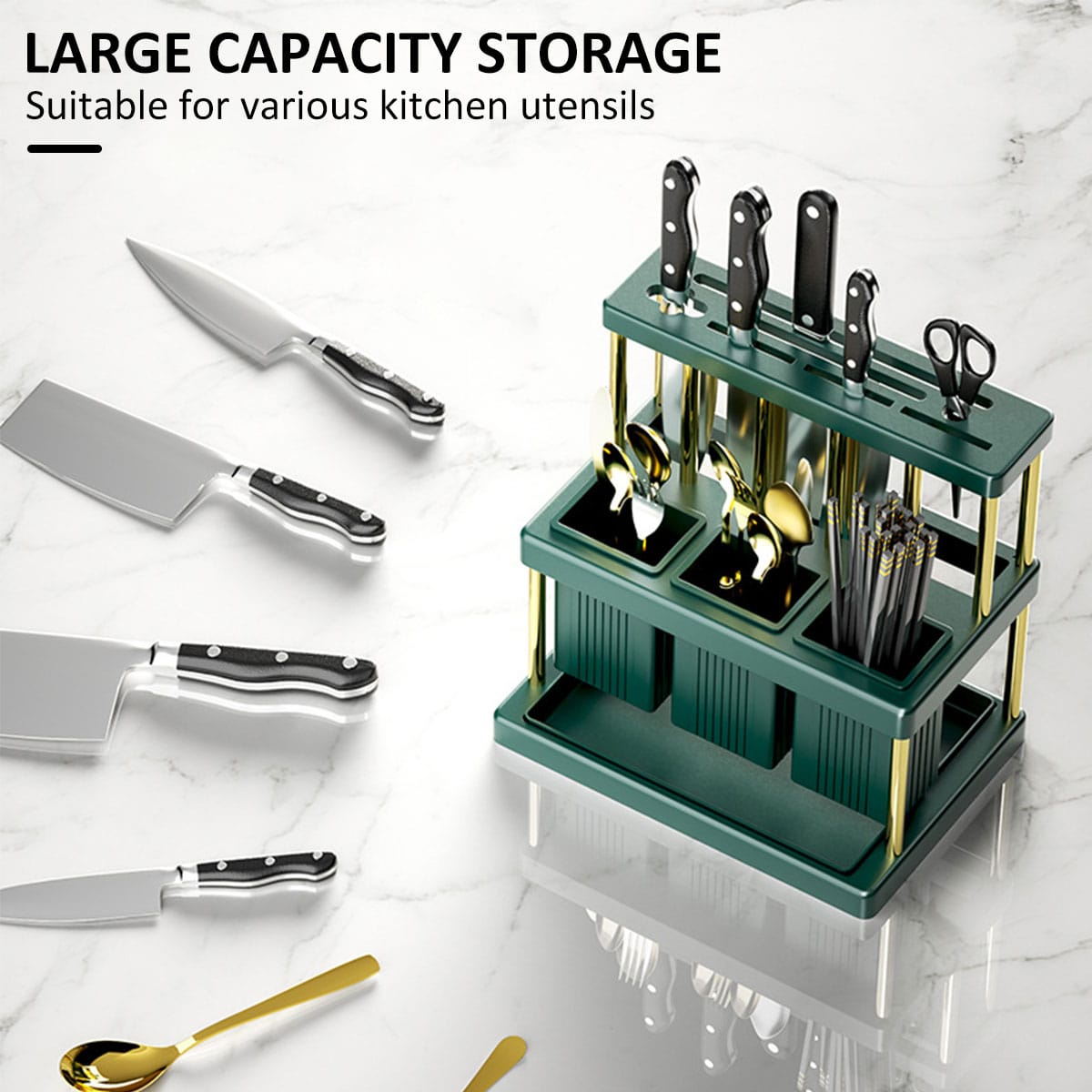 *Kitchen cutlery holder