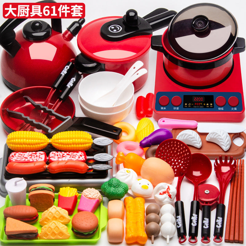 3 in 1 Children makeup suitcase set playset