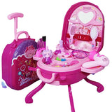 *3 in 1 Children makeup suitcase set playset