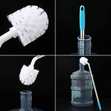 Bent gallon bottle cleaning brush