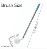 Bent gallon bottle cleaning brush