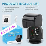 Wrist electronic Rechargeable sphygmomanometer blood pressure monitoring kit
