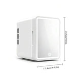 4L Portable Beauty car fridge with mirror and duo power option