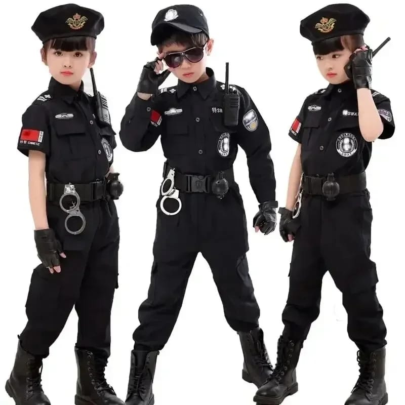 *SWAT Children unisex police costumes