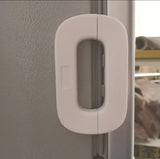 Multi-Function Safety Lock for Refrigerators & Cabinets