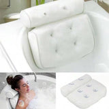 Bath tub Bath pillow size 37x35x10cm 6 silicone suction cups