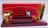 Executive desk organizer for executive office with Trophy finishing and Pen Organizer*