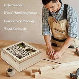 Handmade family tree wooden tea/coffee organizer
