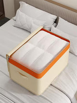 Canvas quilt /clothing storage organizer