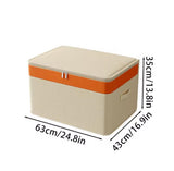Canvas quilt /clothing storage organizer