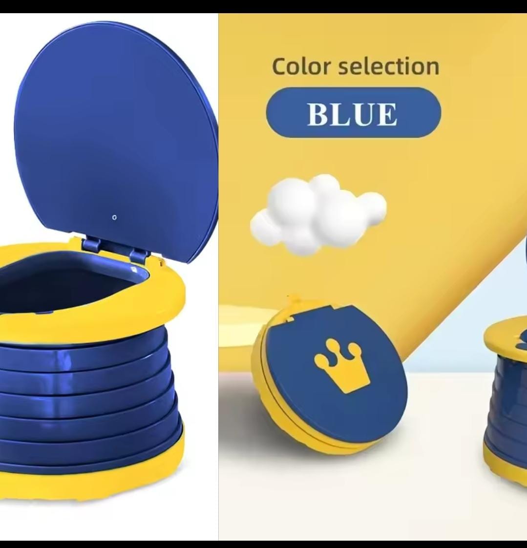 2-in-1 Children's Folding Toilet