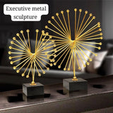 Executive Metal abstract spiked Sculpture for Office and Living Room