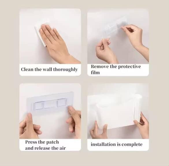 Wall-Mounted Garbage Bag Dispenser