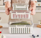 3pcs Stackable Food Storage Containers