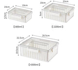 3pcs Stackable Food Storage Containers