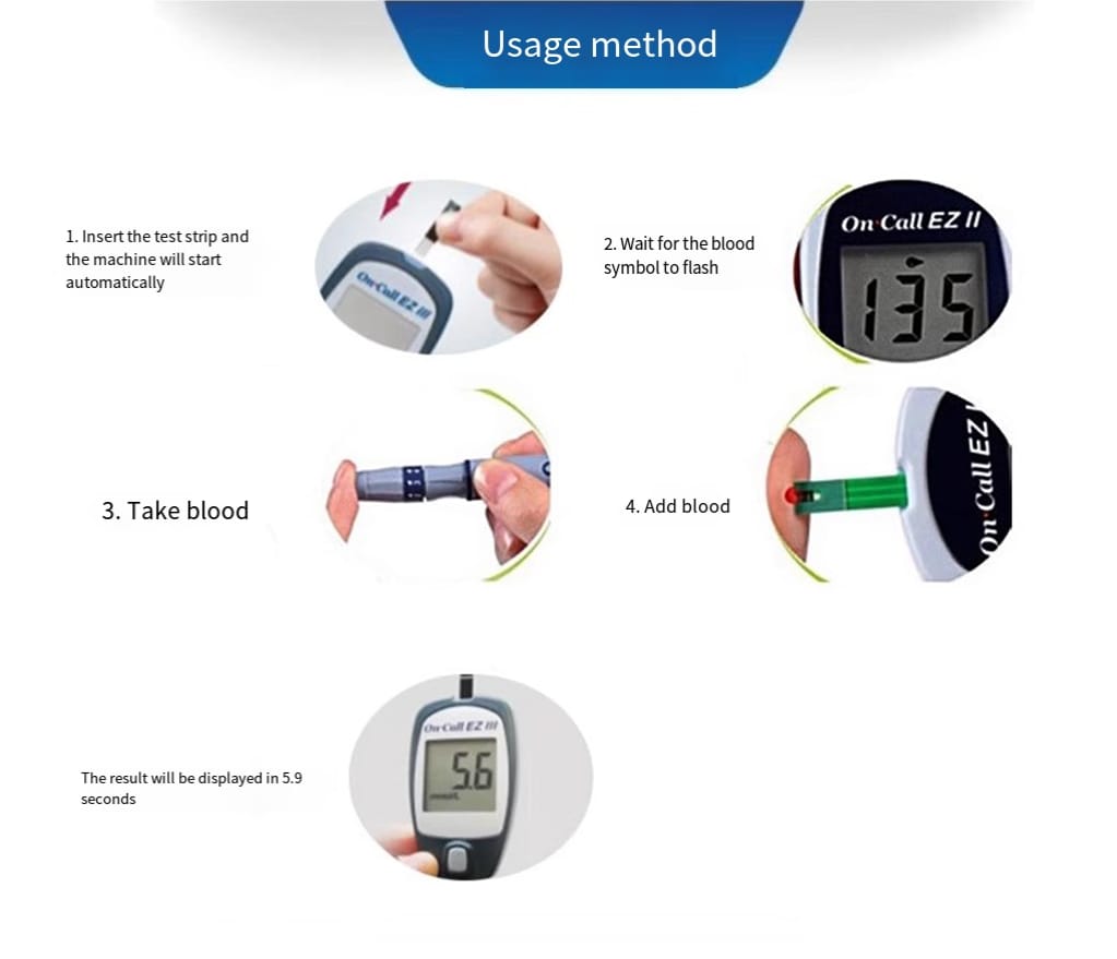 On call Blood sugar meter , Glucometer