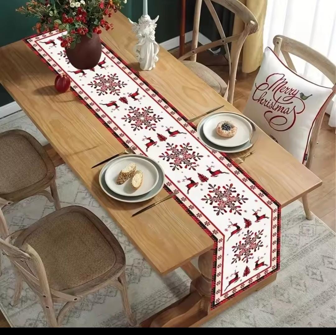 Christmas themed table runners