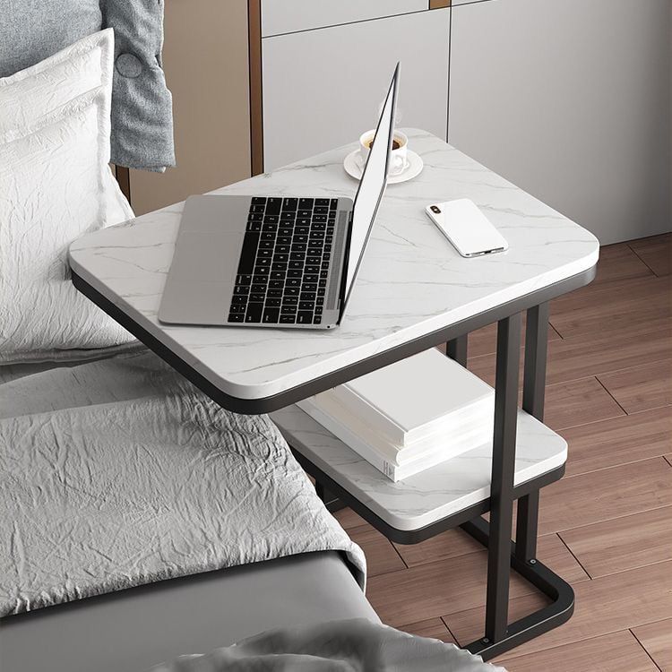 luxury marble textured side table