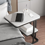 luxury marble textured side table