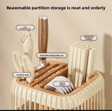 Multi-Functional Rotating Knife & Utensil Rack