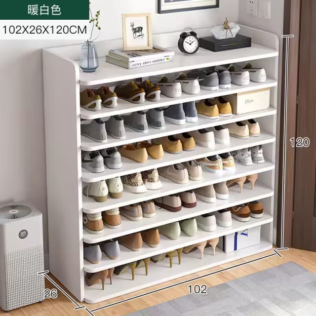 Modern Multi-Layer Wooden Shoe Rack