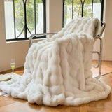 Winter/Christmas bubble blanket