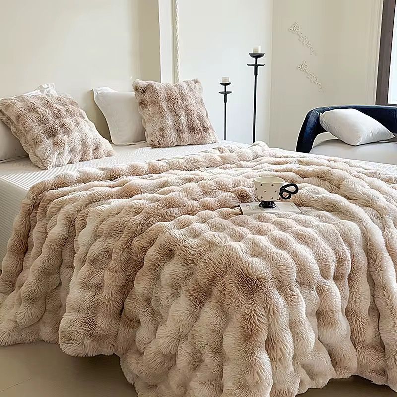 Winter/Christmas bubble blanket