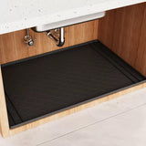 Silicone waterproof under the sink shelf mat