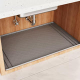 Silicone waterproof under the sink shelf mat