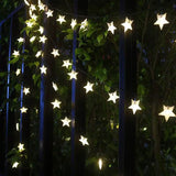 Solar powered outdoor star light