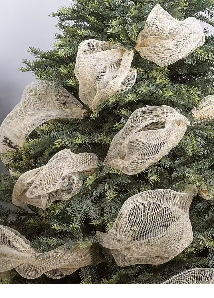 Christmas Ribbon Mesh Tulle Roll for Tree Decoration and Home Christmas Decor Kenya