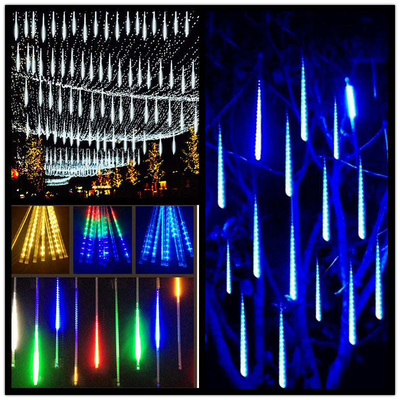 3M Solar Meteor Shower Rain Led String Lights*